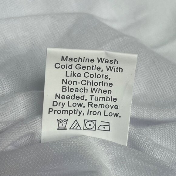 BTFBM Tank Dress Womens Large White Sleeveless Ruched Bodycom New - Picture 7 of 9